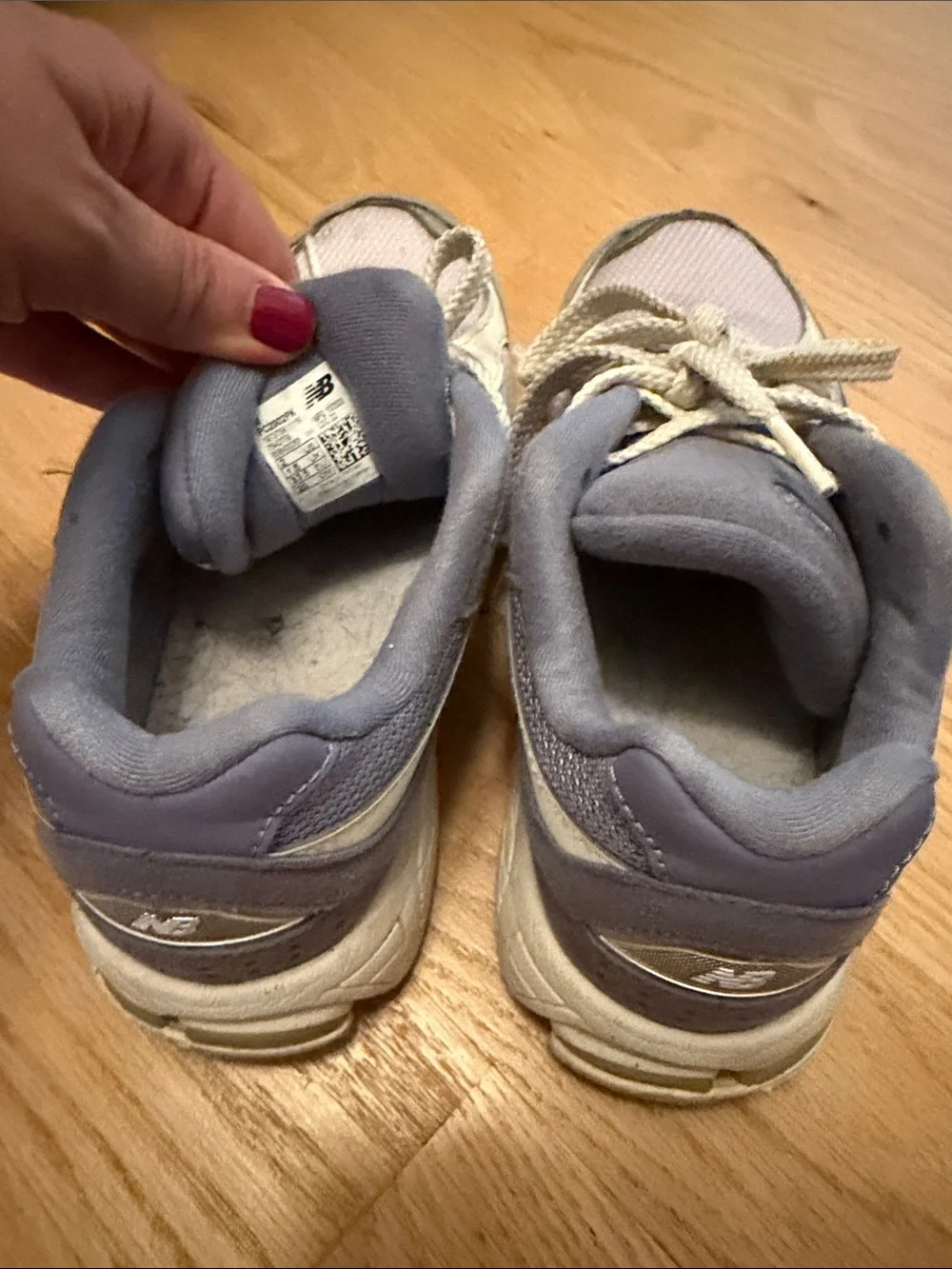 New Balance Kids' Purple 2002R sneaker